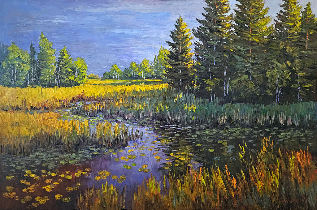 Maria Iva - Sunlit Wetlands