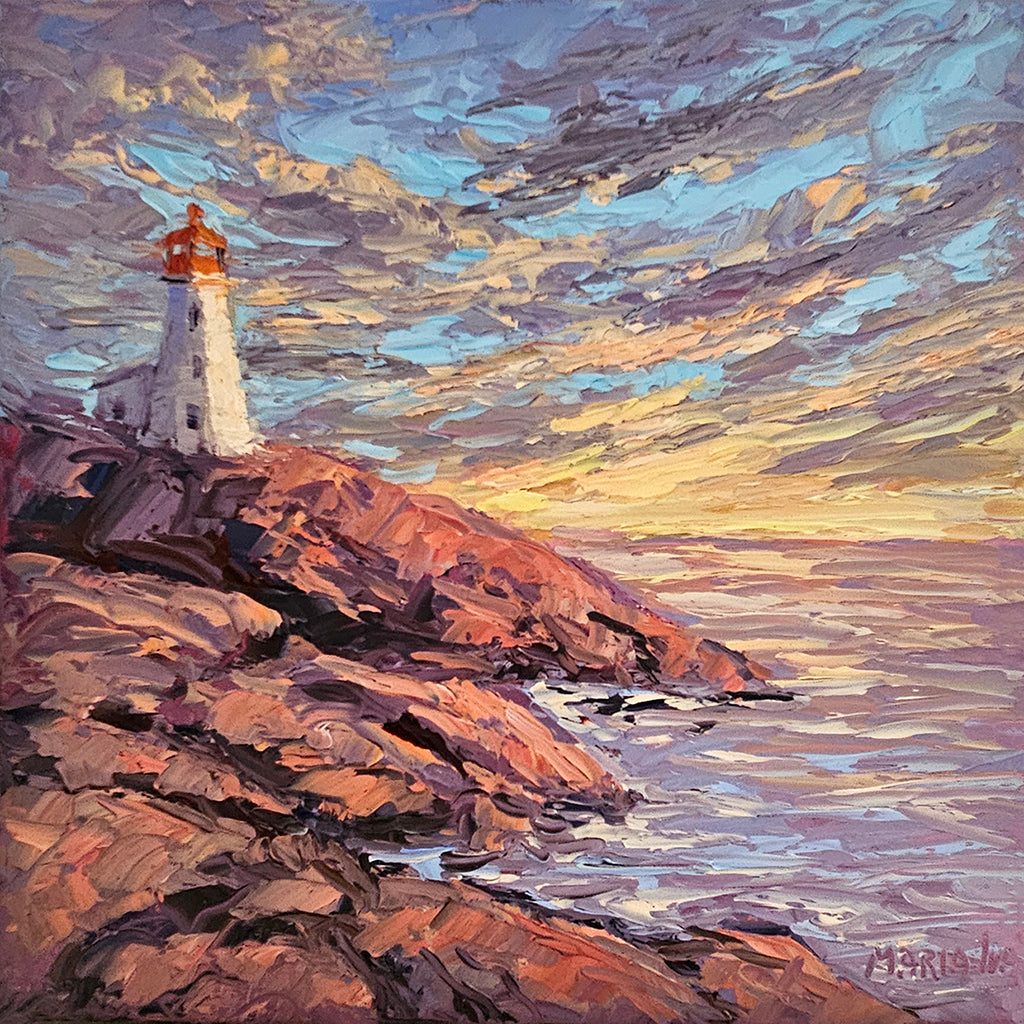 Maria Iva - Lighthouse at Sunset