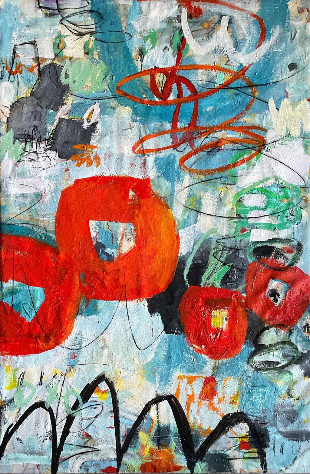 Miriam Traher - Sometimes We Just Need to Have Fun (Framed)