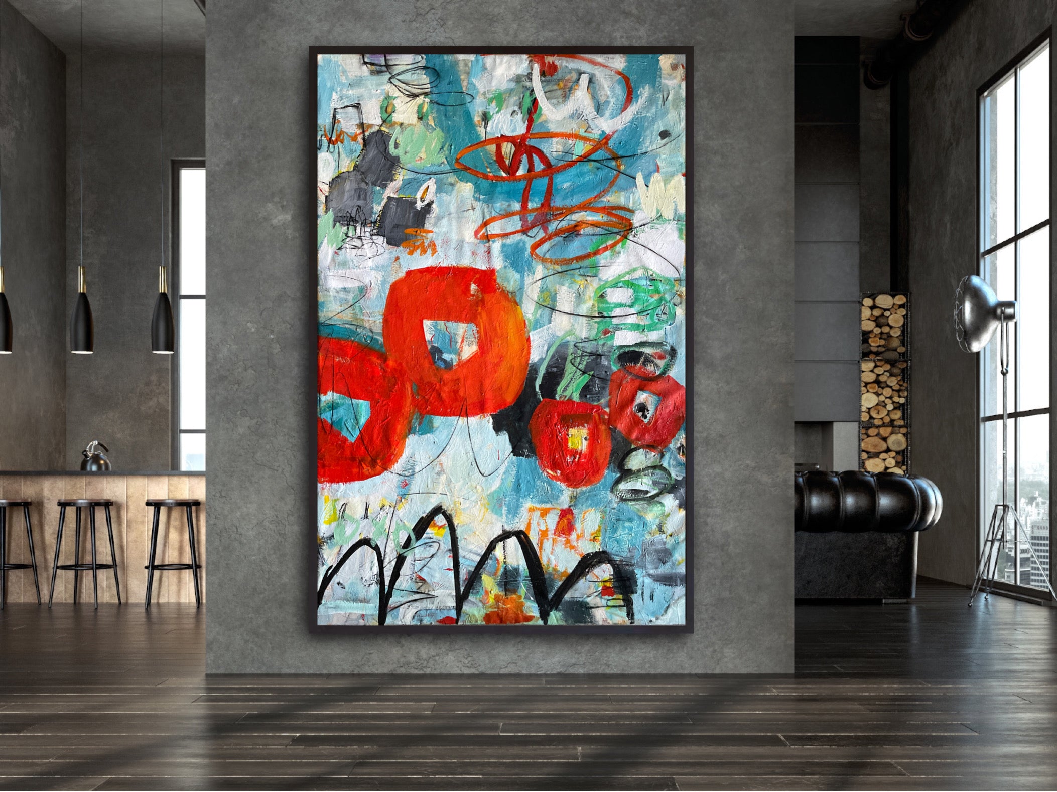 Miriam Traher - Sometimes We Just Need to Have Fun (Framed)