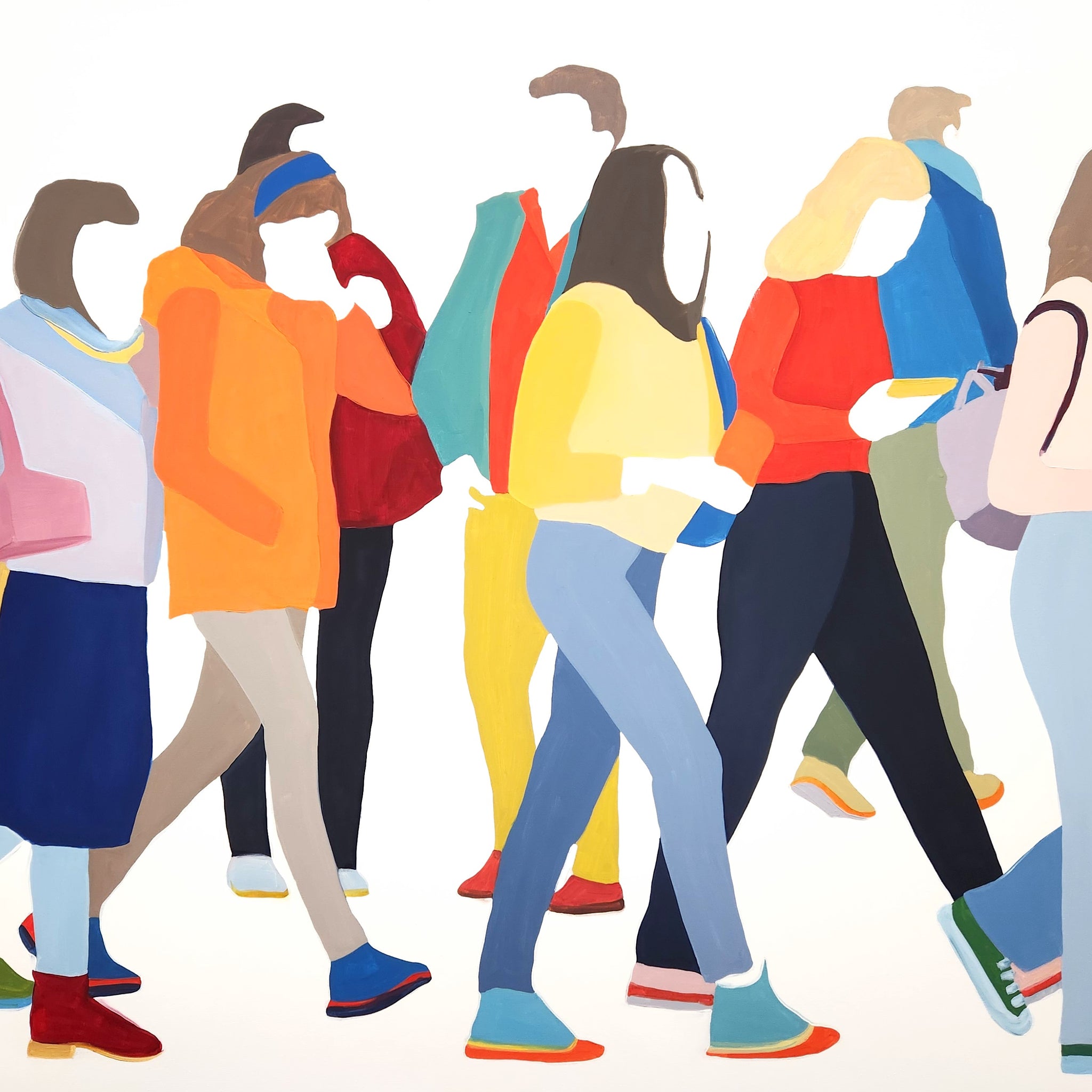 Sherry Czekus - Downtown Pedestrians