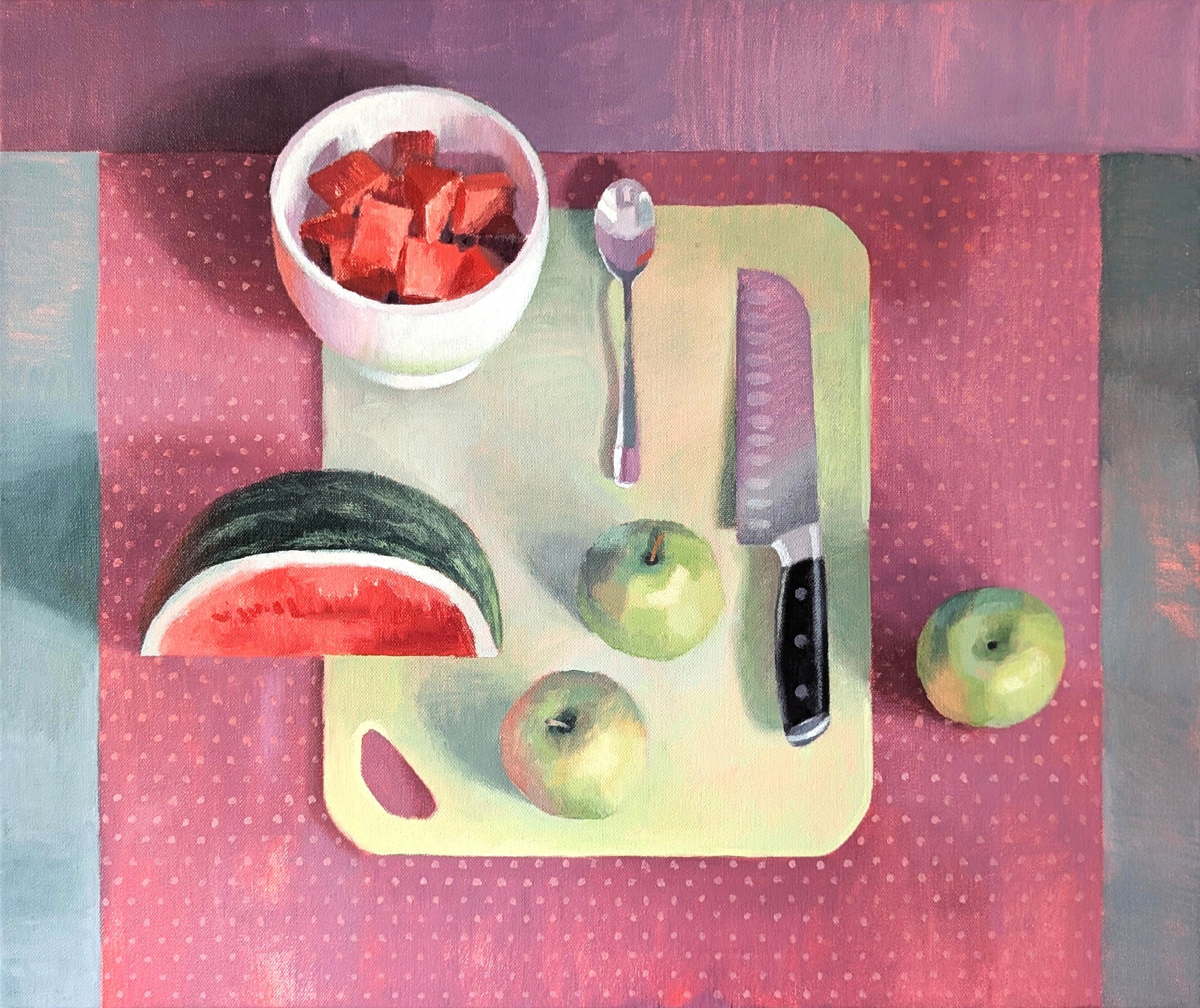 Esther Slevinsky  - Watermelon and Green Apples
