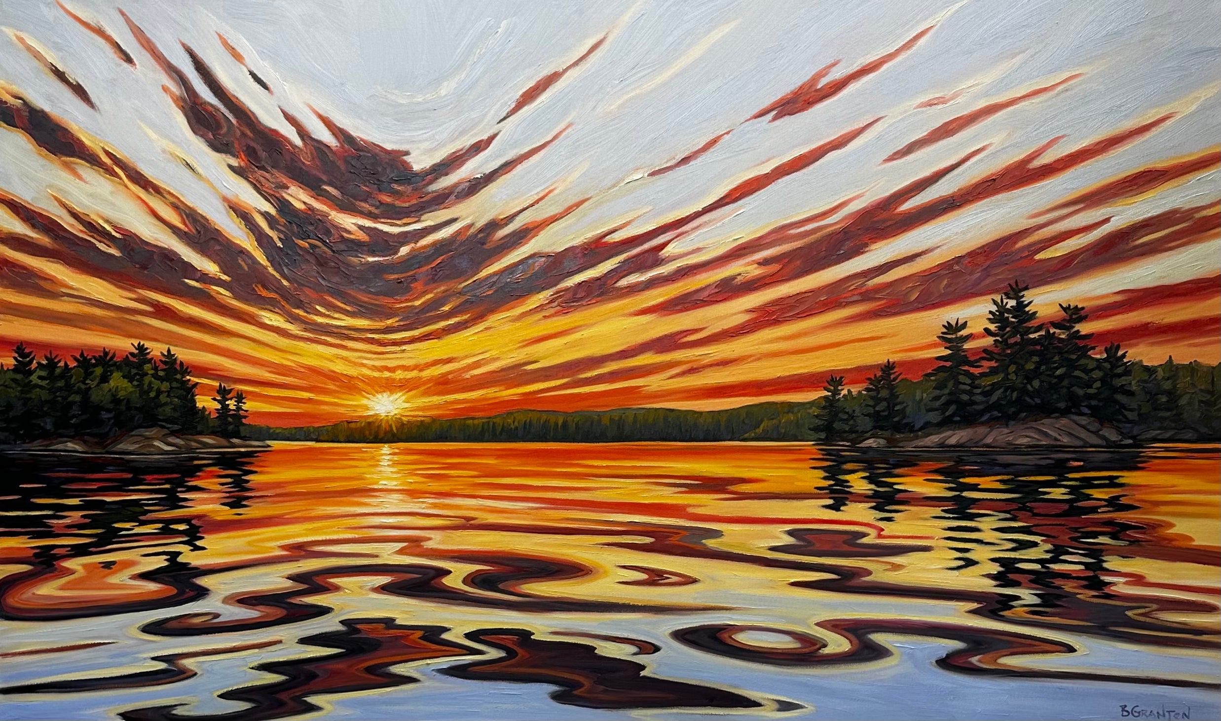 Brigitte Granton - Scarlet Sky