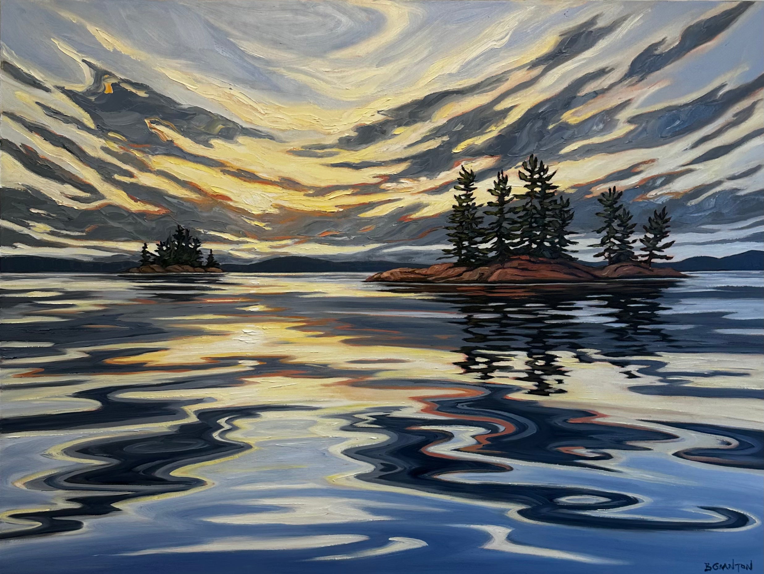 Brigitte Granton - Island in the Bay