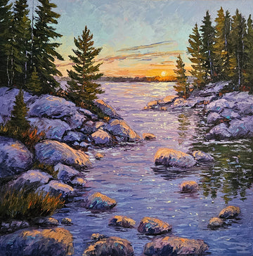 Maria Iva - Sunset on Georgian Bay