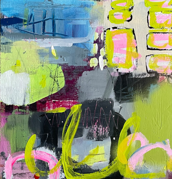Miriam Traher - On The Way To The Beach (Framed)