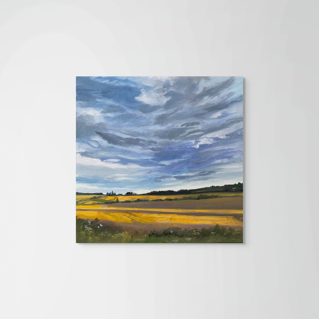 Sarah Clarke - Golden Fields and Purple Shadows